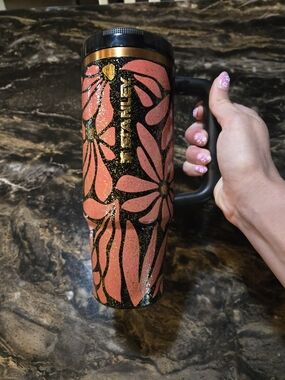 Custom Wild Bloom Stanley 30oz
